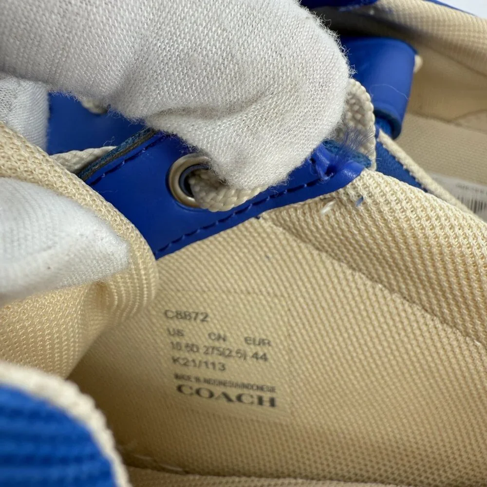 Coach Low Line Men’s Sneakers Royal Blue - Picture 2 of 7